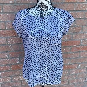 Sheer Polka Dot Top